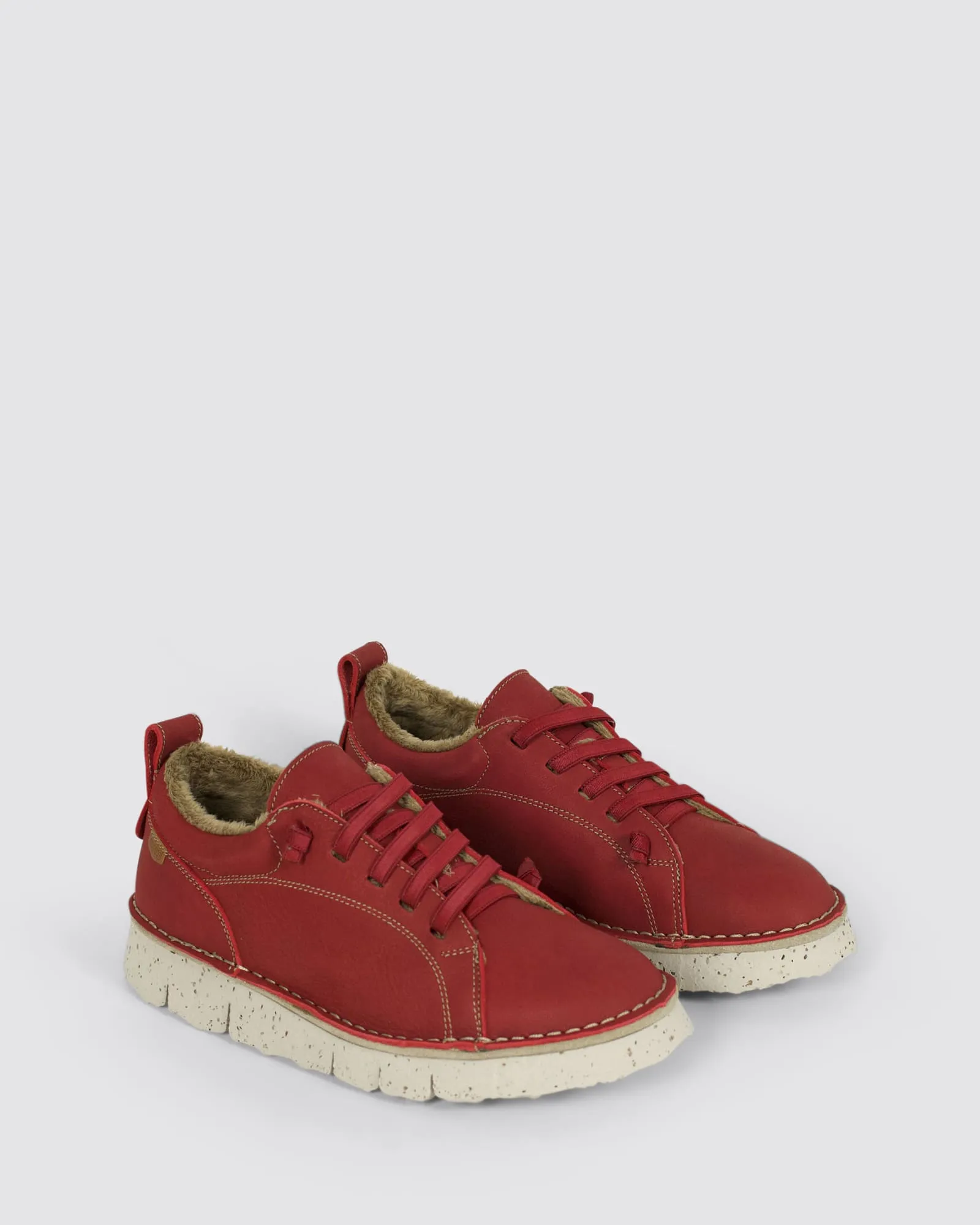 911 SNEAKERS ROJO LEATHER