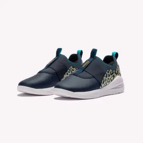 Clove - Solo Shoes - Limited Edition - Navy / Gold Leopard