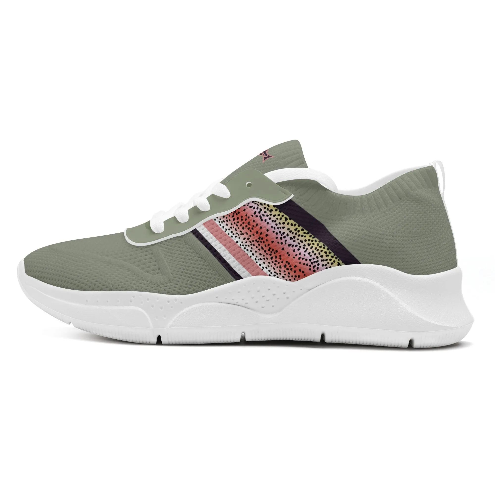 Womens Bowtown Racer Knit Mesh Platform Shoe